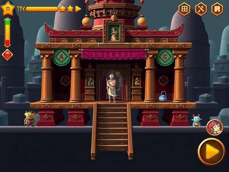 Sacred Temple Journey Puzzle Gameplay
